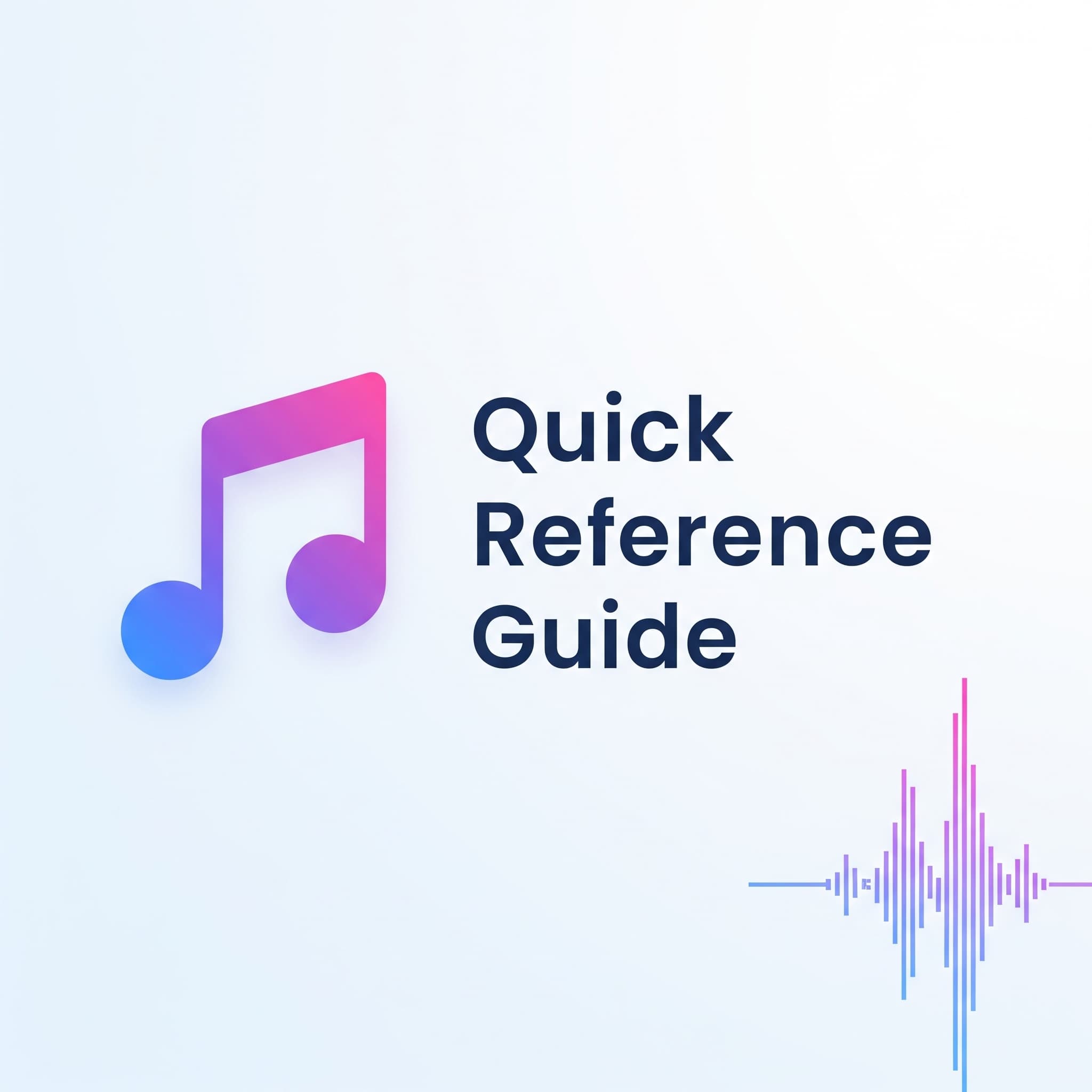 Quick Reference: ChordText™